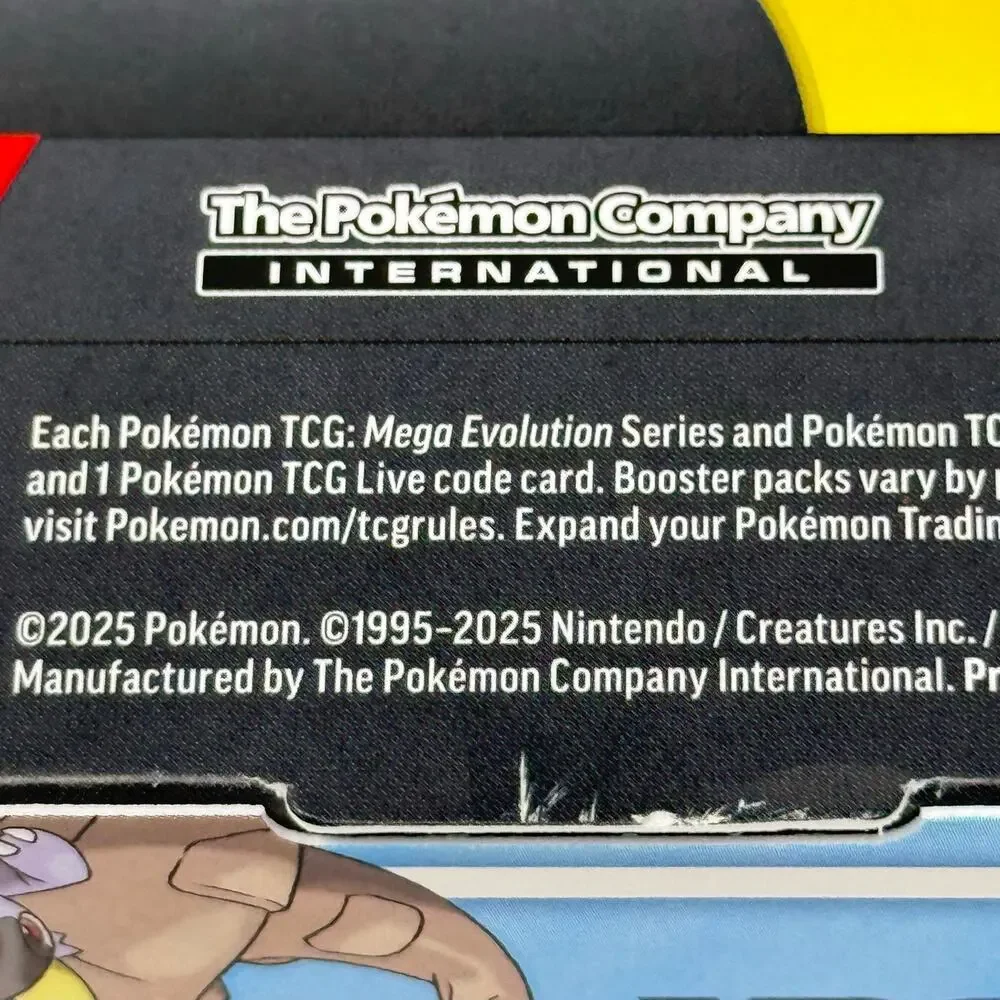 Pokémon TCG Mega Kangaskhan ex Box 4 Booster Packs Promo New Unopened 2025